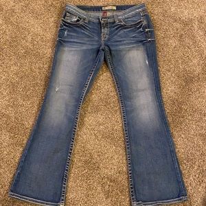 BKE Sabrina Stretch Bootcut Jeans, size 29x31 1/2